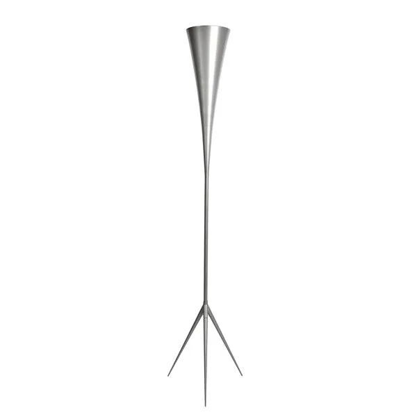 TATO De-Lux B8 Sølv – gulvlampe — produktfoto