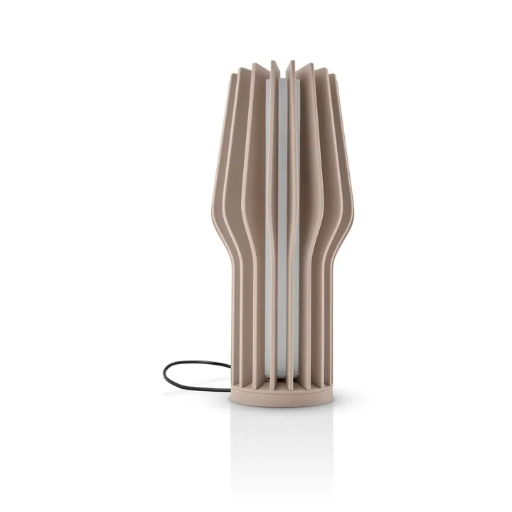Please wait to be seated Radiant H25 Pearl Beige – transportabel bordlampe — produktfoto