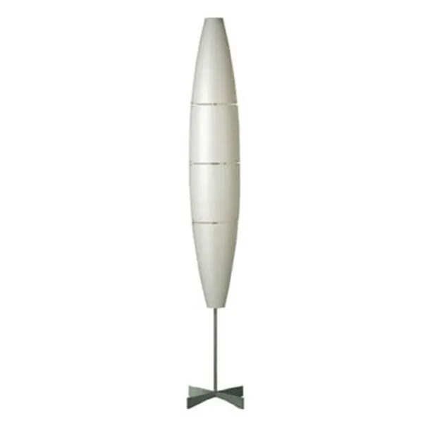 Foscarini Havana Aluminium Hvid – gulvlampe — produktfoto