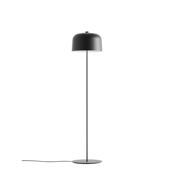 Luceplan Zile Ø40 Mat Sort – gulvlampe — produktfoto