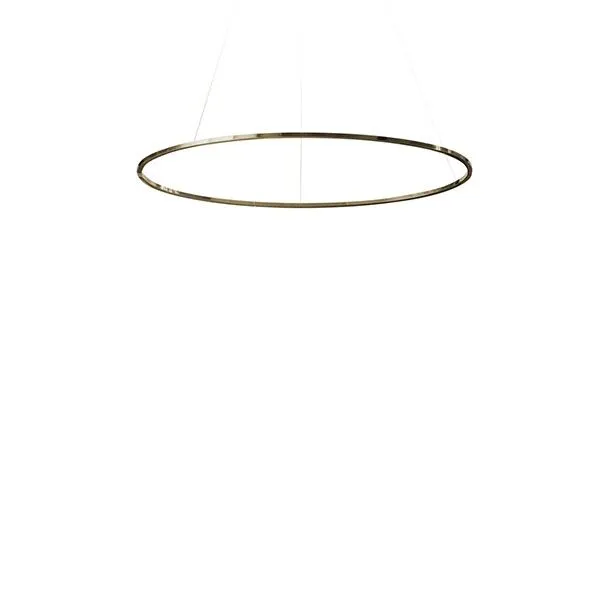 Nemo Ellisse Minor Oval Guld Poleret/Hvid Uplight 2700k – pendel — produktfoto