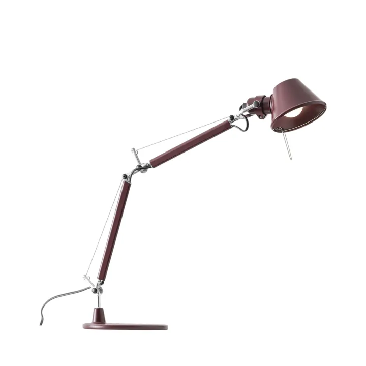 Artemide Tolomeo Micro Bordeaux – bordlampe — produktfoto