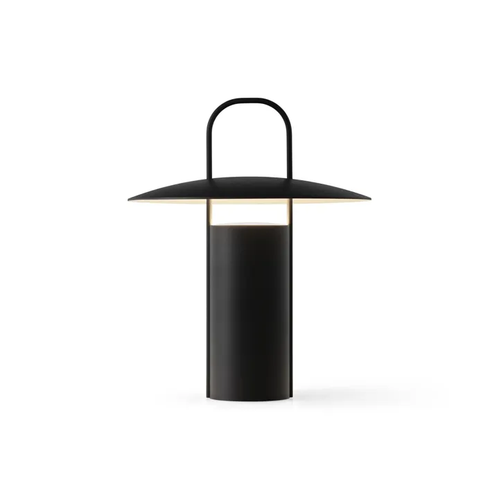 Audo Copenhagen Ray Sort – transportabel bordlampe — produktfoto