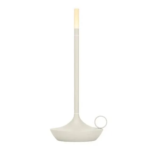 Graypants Wick PRO Mist Gray – transportabel bordlampe — produktfoto
