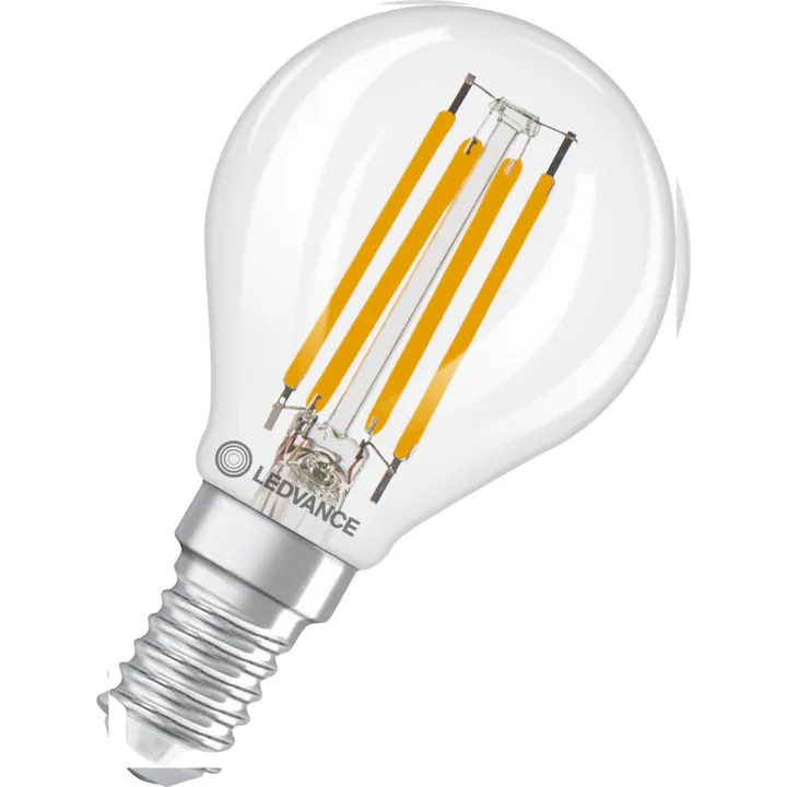 Ledvance Classic E14 kronepære, 2700K, 3,4W – pære — produktfoto