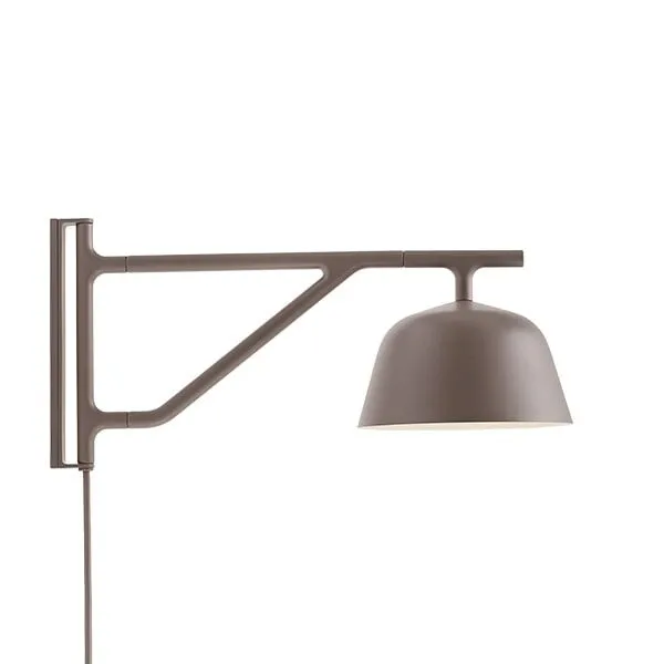 Muuto Ambit Taupe – væglampe — produktfoto