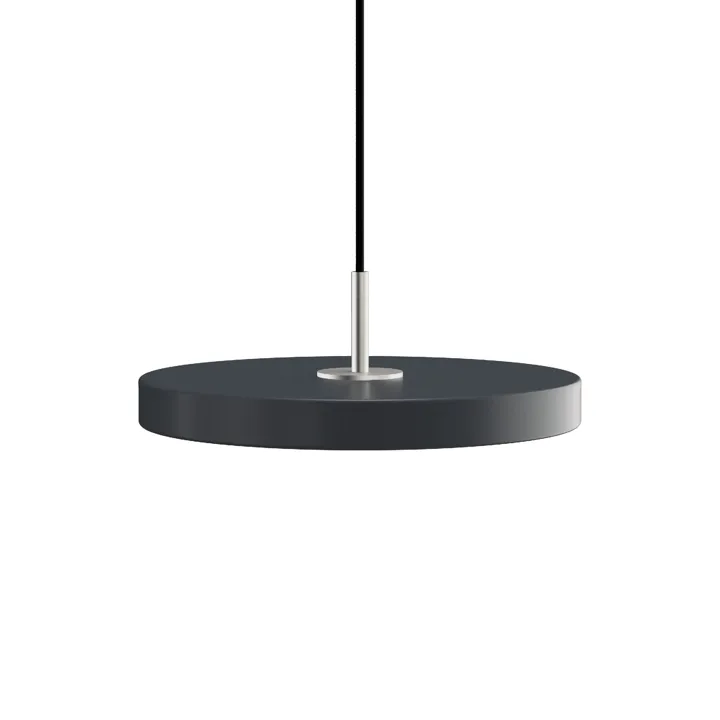 Umage Asteria Plus Mini Anthracite Grey/Stål – pendel — produktfoto