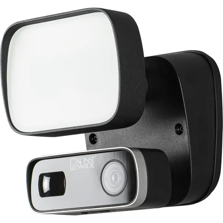 Konstsmide Smartlight udendørs med kamera, 10W – udendørs væglampe — produktfoto