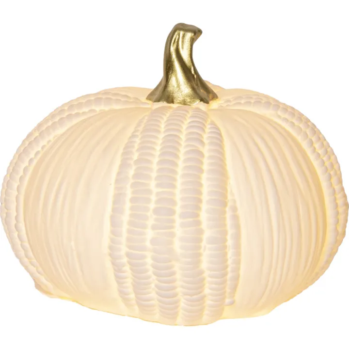Star Trading Pumpkin græskar med lys, 12 cm – bordlampe — produktfoto