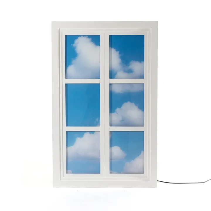 Seletti Windows Suite Hvid/Blå – væglampe — produktfoto