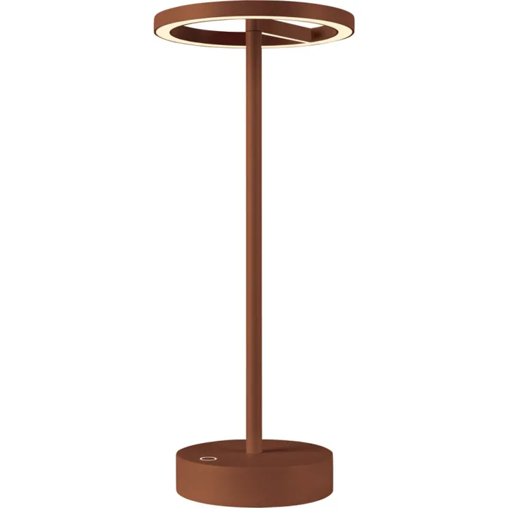 SLV Vinolina One genopladelig , rustfarvet – bordlampe — produktfoto