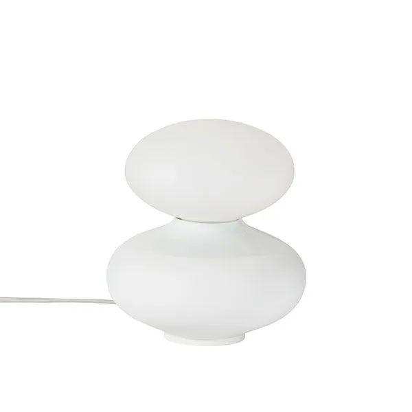 Tala Reflection Oval Hvid – bordlampe — produktfoto