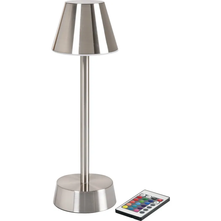 Duni Zelda genopladelig , sølv – bordlampe — produktfoto