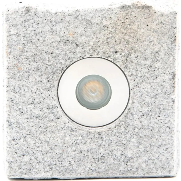 Light By Juul Chaussesten med Juulius 3 spot, earl grey – udendørslampe — produktfoto