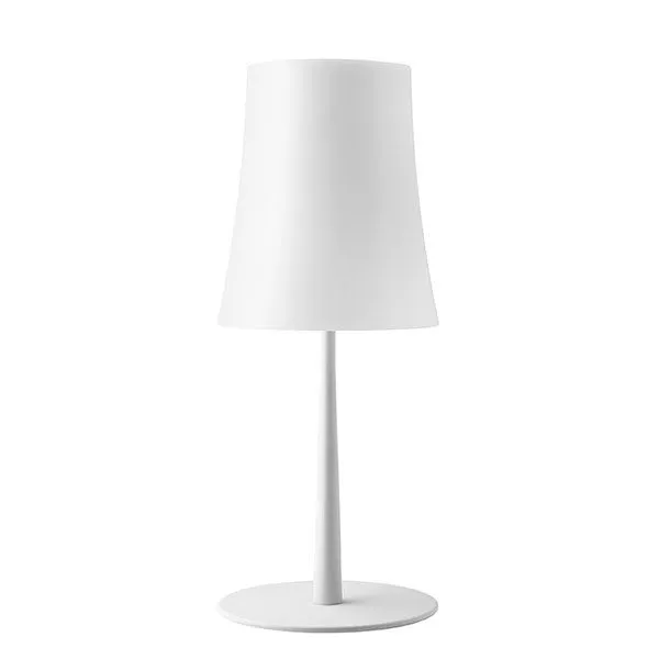 Foscarini Birdie Easy Hvid & Opal – bordlampe — produktfoto