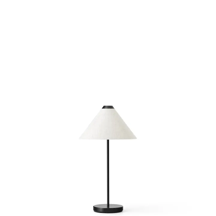 New Works Brolly Linen – transportabel bordlampe — produktfoto