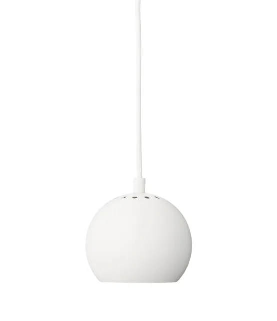 Frandsen Lighting Ball Ø12, mat hvid – pendel — produktfoto