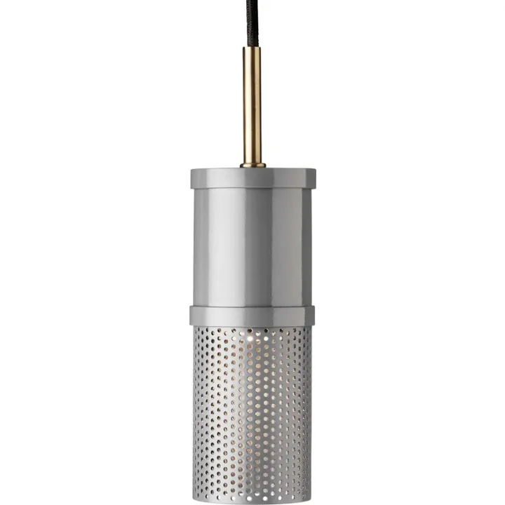 Halo Design Frame Cylinder , lysegrå – pendel — produktfoto
