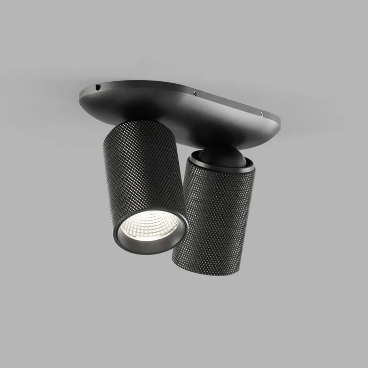 LIGHT-POINT Raw 2 2700/3000K Sort – loftlampe — produktfoto