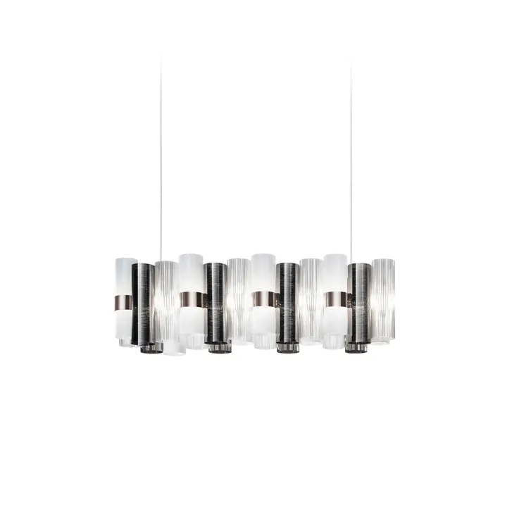 Slamp La Lollo Linear 100 Pewter – pendel — produktfoto