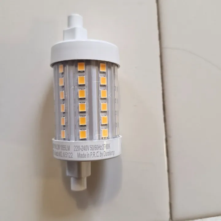 Duralamp R7s 8,2W 1055lm 2700K Pære Dura Lamp – pære — produktfoto