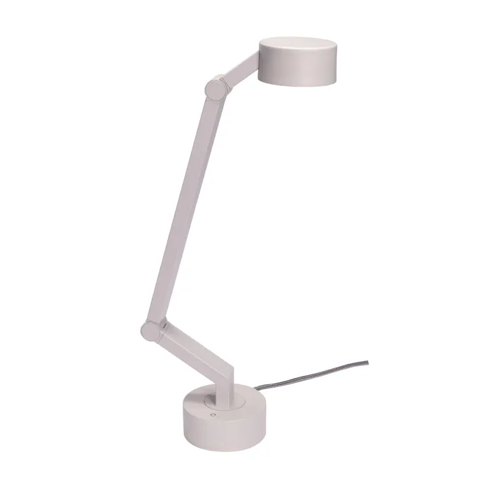 Hübsch Verve Lysegrå – bordlampe — produktfoto