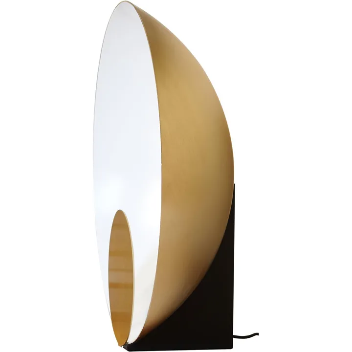 Oluce Siro 288 Satin Guld – bordlampe — produktfoto