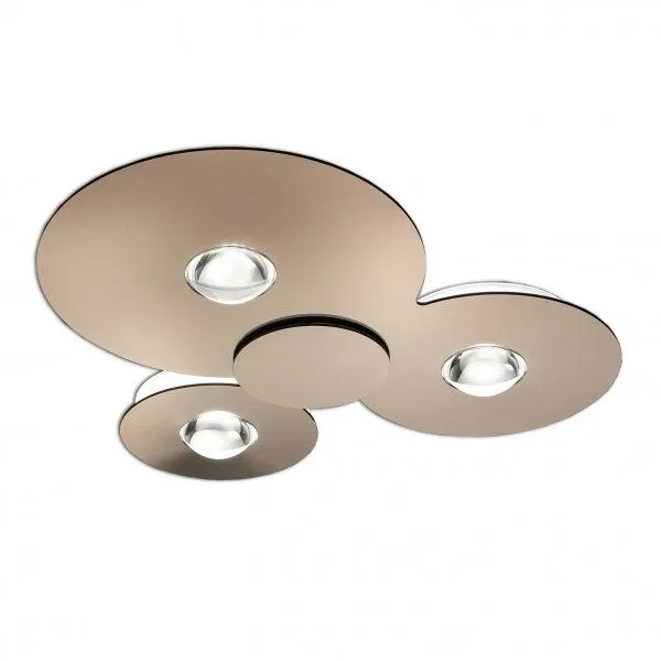 Lodes Bugia Triple 2700K Kobber – loftlampe — produktfoto
