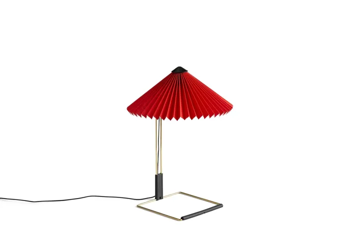 HAY Matin Lille Rød – bordlampe — produktfoto