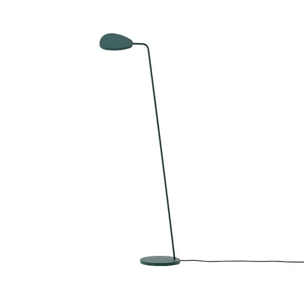 Muuto Leaf Mørkegrøn – gulvlampe — produktfoto
