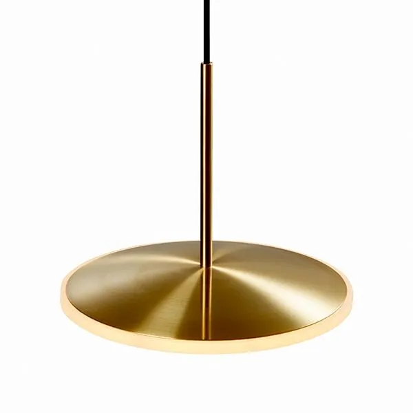 Graypants Chrona Dish 10 Horisontal Messing – pendel — produktfoto