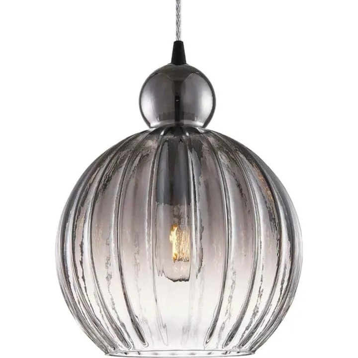 Halo Design Ball Ball , røgfarvet, Ø32 cm – pendel — produktfoto