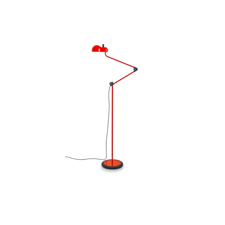 Stilnovo Topo Piantana Rød – gulvlampe — produktfoto