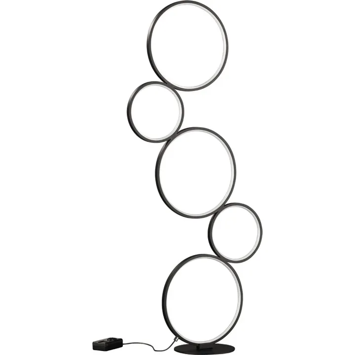 Trio Lighting Rondo , sort, 115 cm – gulvlampe — produktfoto