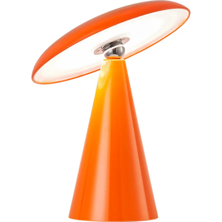 Leitmotiv Phoebe genopladelig , orange – bordlampe — produktfoto