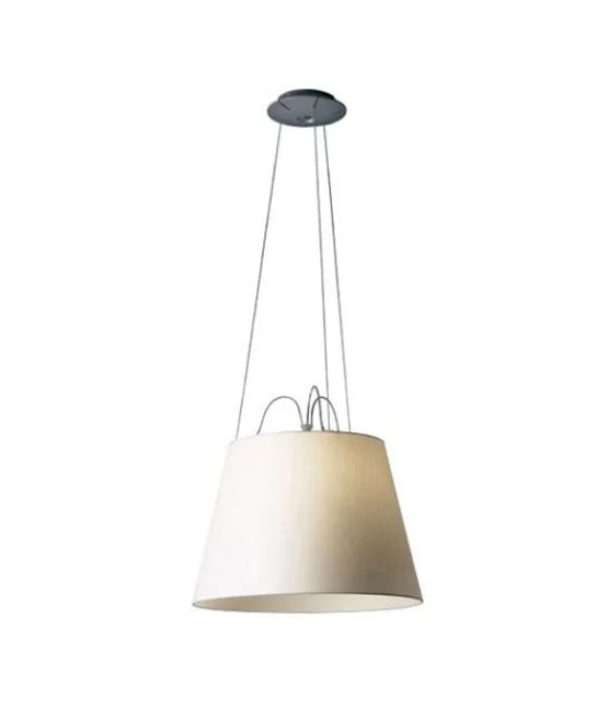 Artemide Tolomeo Mega Sospensione, Ø42 pergament – pendel — produktfoto