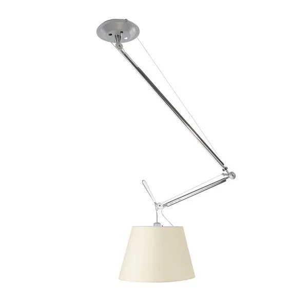 Artemide Tolomeo Decentrata Pergament 24 cm – pendel — produktfoto