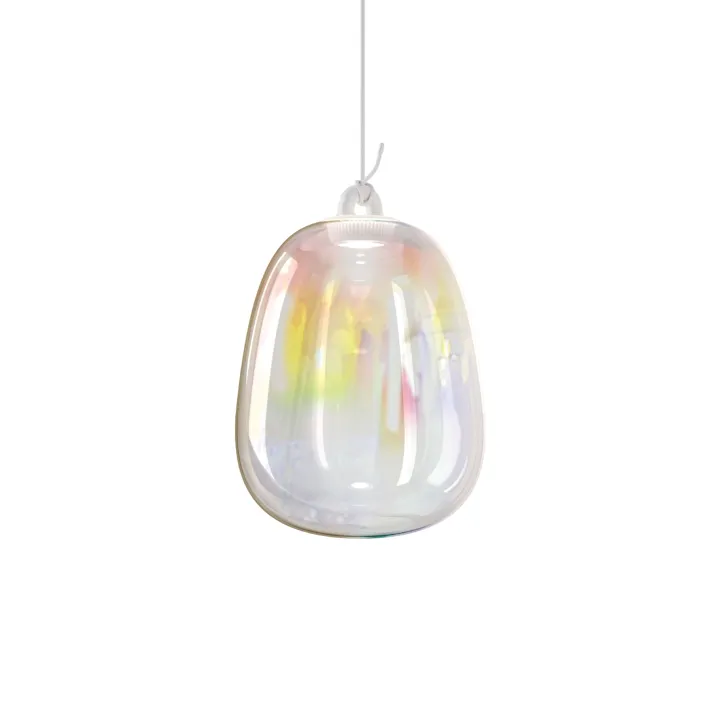 Lodes Oblò Stor 2700K Rainbow/Hvid – pendel — produktfoto