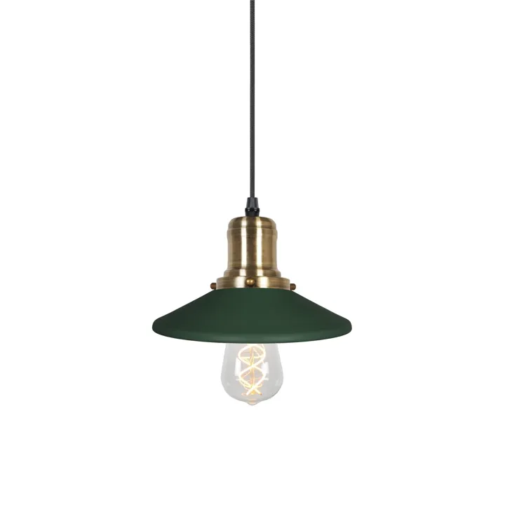 Globen Lighting Disc 22 Mini Grøn – pendel — produktfoto