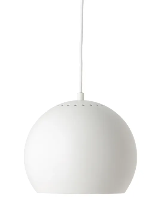 Frandsen Lighting Ball Ø25, mat hvid – pendel — produktfoto