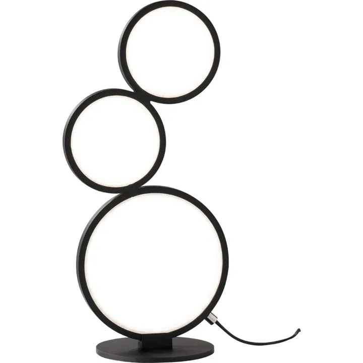 Trio Lighting Rondo , sort, 45 cm – bordlampe — produktfoto