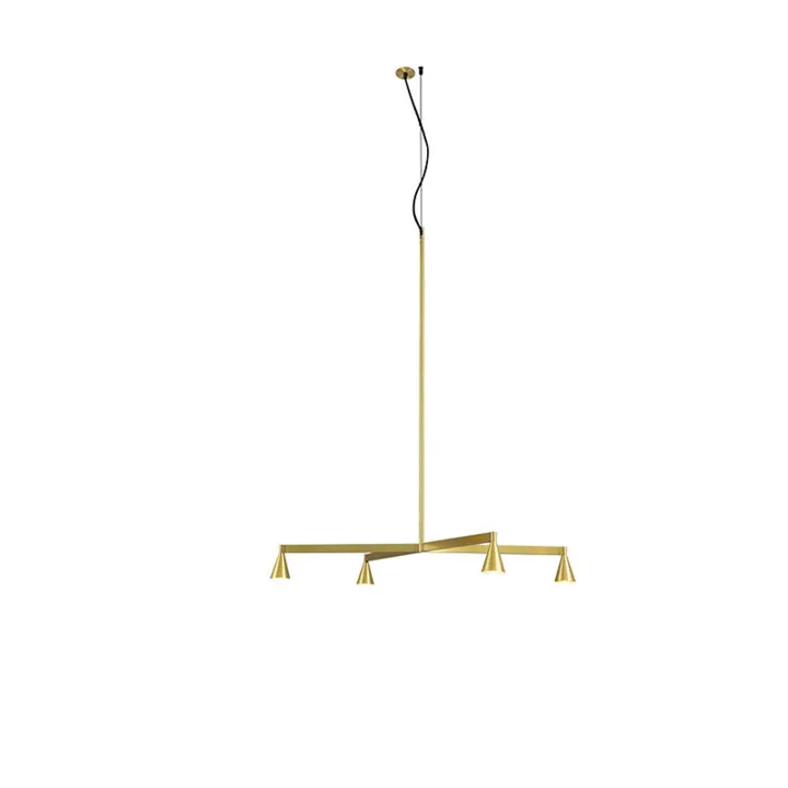 Trizo21 Trizo 21 Austere Chandelier X 25 Messing – pendel — produktfoto