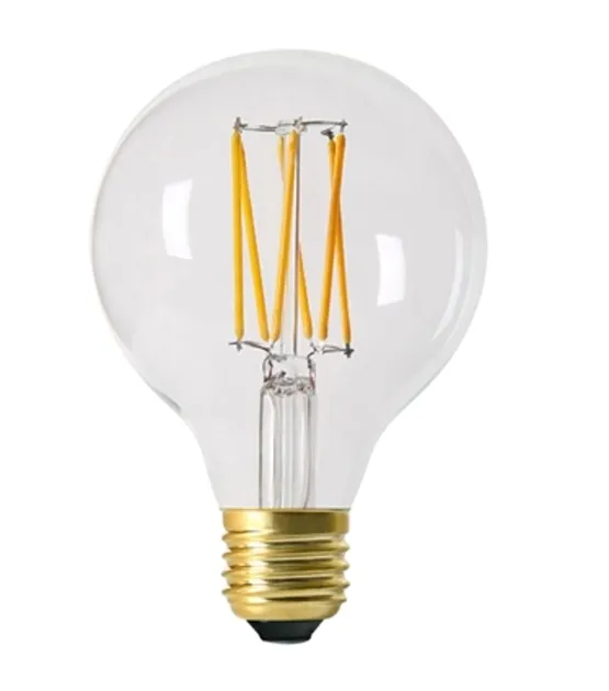 Spotlight Danlamp Globe de luxe LED E27 2,5W, 2000K Ø80 – pære — produktfoto