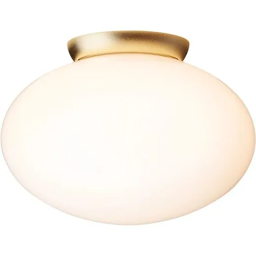 Nuura Rizzatto 301 Satin Messing/Opal – loftlampe — produktfoto