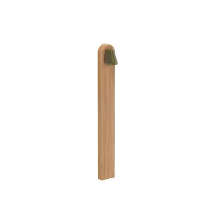 Royal Botania Beamy Teak Messing – udendørslampe — produktfoto