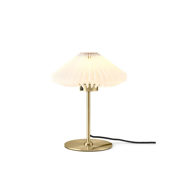 Halo Design Paris Ø24 Clean White/Antique – bordlampe — produktfoto