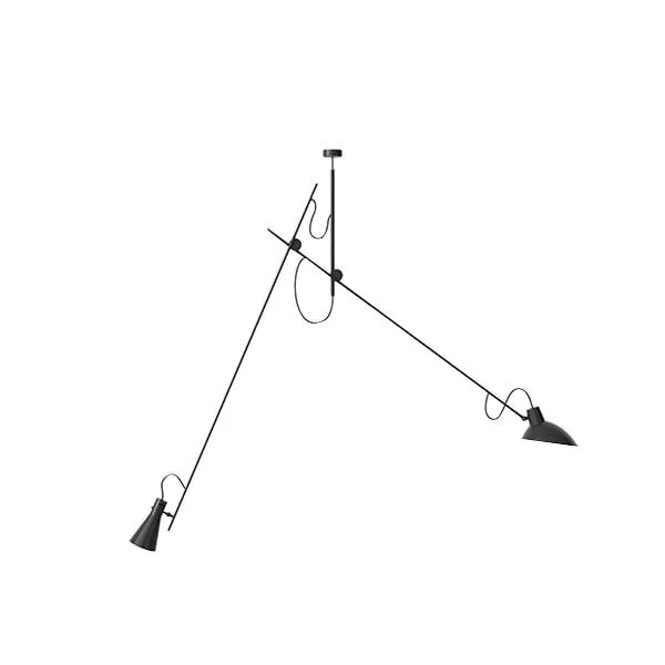 Astep VV Cinquanta Suspension Sort/Sort – loftlampe — produktfoto