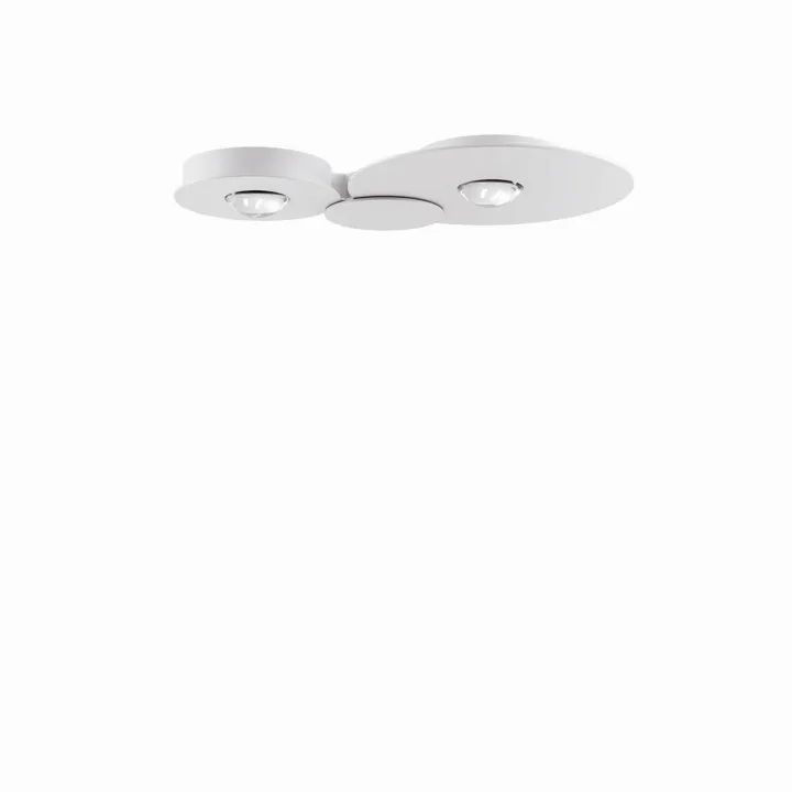 Lodes Bugia Double 3000K Hvid – loftlampe — produktfoto