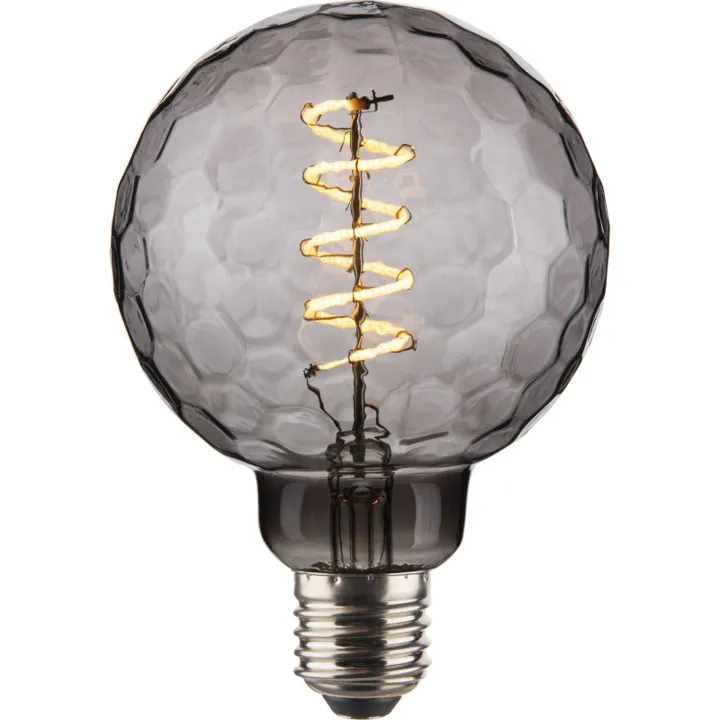 Halo Design Colors Geo E27 globepære, 3-trins dæmp, 4W, Ø9,5 cm – pære — produktfoto