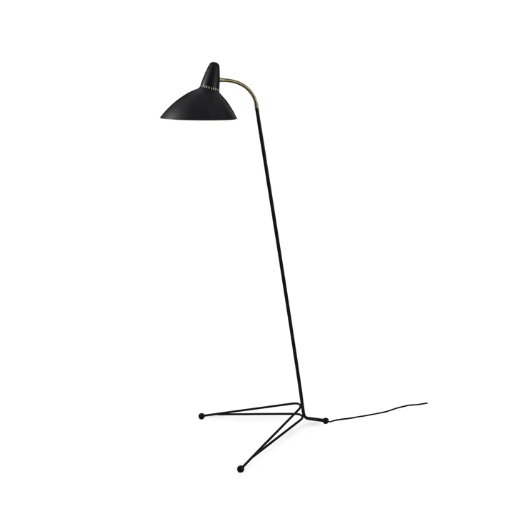 Warm Nordic Lightsome Sort Noir – gulvlampe — produktfoto